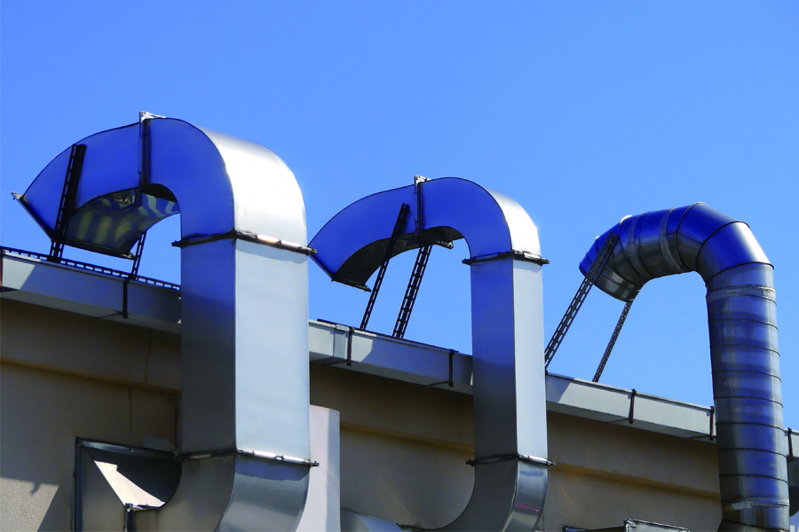 ダクト据付工事